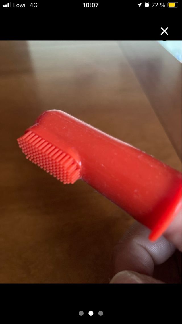 Cepillo de dientes para mascotas