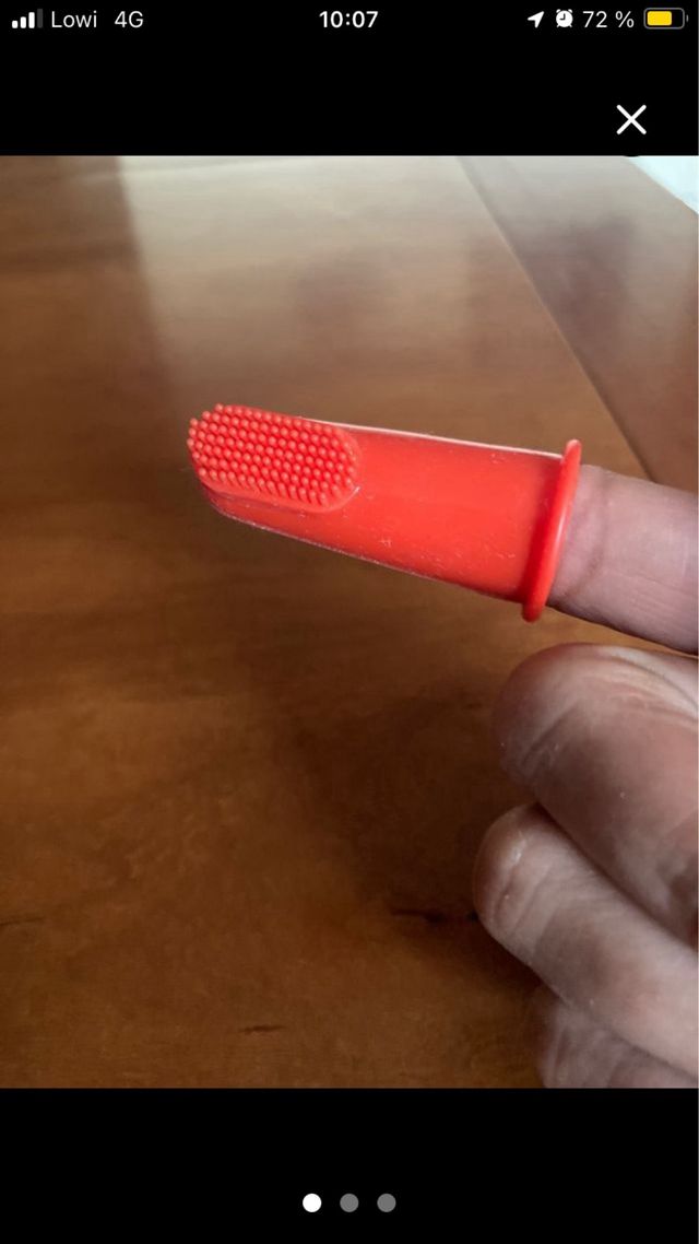 Cepillo de dientes para mascotas