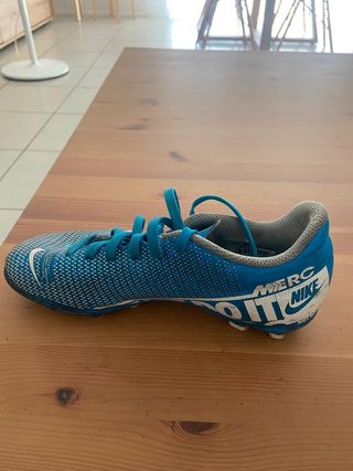 Botas Nike Jr. (Futbol) - Azul