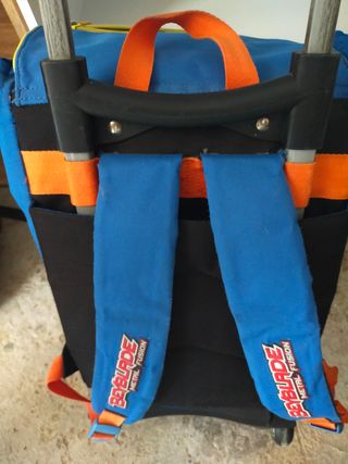 3 Zaini Trolley Scuola Usati