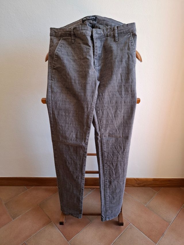 Pantaloni Bruno Leoni - Grigio