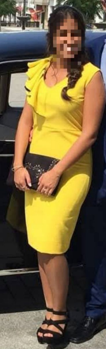 Vestido fiesta amarillo