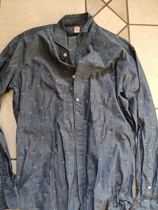 Camicia Uomo Blu 7 pezzi