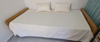 Cama madera maciza - Somier incluido