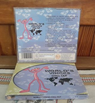  CD PINK PANTHER CLUB: VOCES DEL MUNDO CHILL OUT