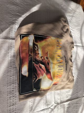 Sudadera beige Mandalorian