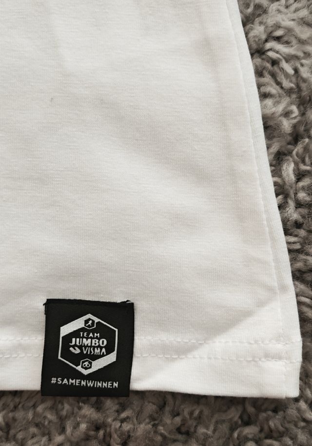 Camiseta de ciclismo AGU, Jumbo Visma, mujer, t. S