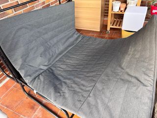 Sofá cama IKEA Hammarn - Gris oscuro