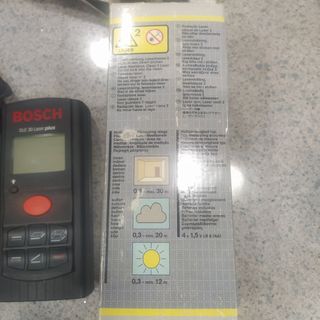 Bosch DLE 30 Laser plus - Medidor láser