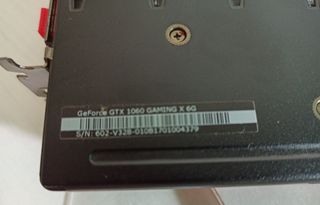 Vendo tarjeta gráfica MSI GeForce GTX 1060 Gamers