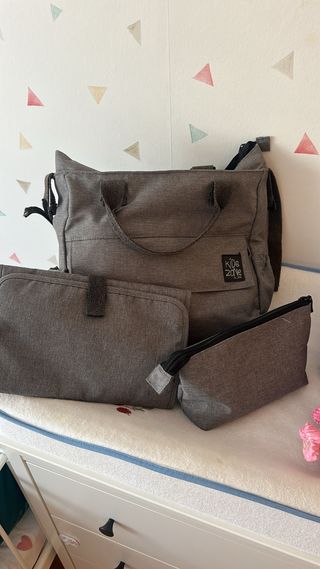 Bolso bebé Jane gris Kids Zone