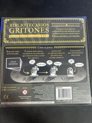 Bibliotecarios Gritones - Juego de palabras