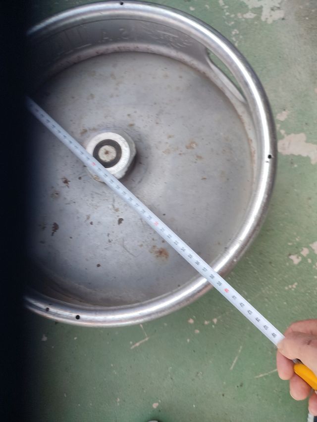 Barril cerveza acero inoxidable 30 litros