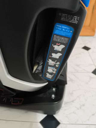 Silla coche bebé Isofix