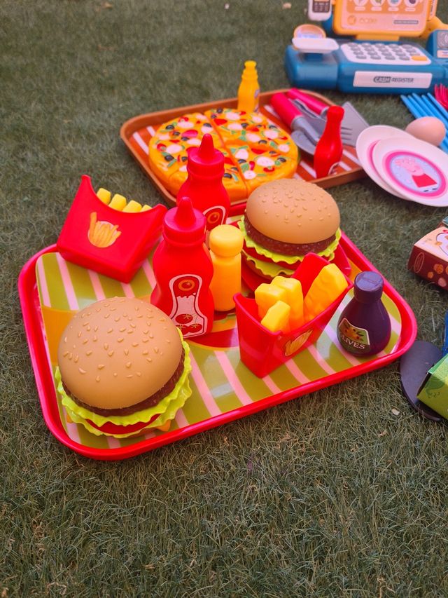 Menaje completo para cocina infantil