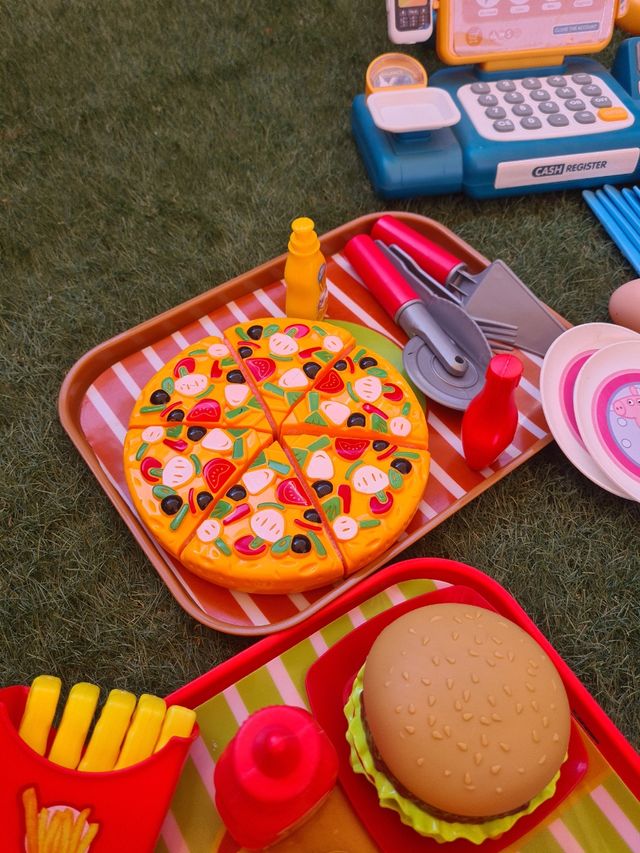 Menaje completo para cocina infantil