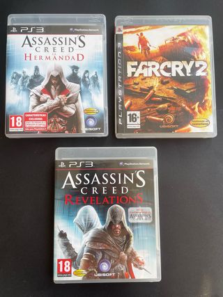 PS3:Assassins Revelations, La Hermandad, Far Cry 2