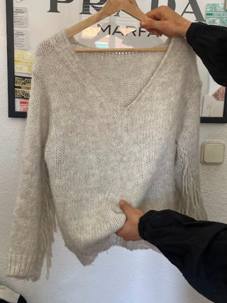 Suéter gris claro - Talla única