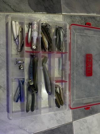 caja Señuelos hart Black Bass: Minnows...