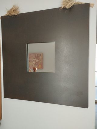 Recibidor madera marrón