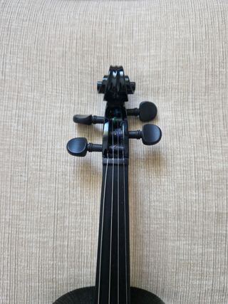 Violín eléctrico Stagg 4/4 negro