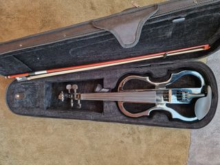 Violín eléctrico Stagg 4/4 negro