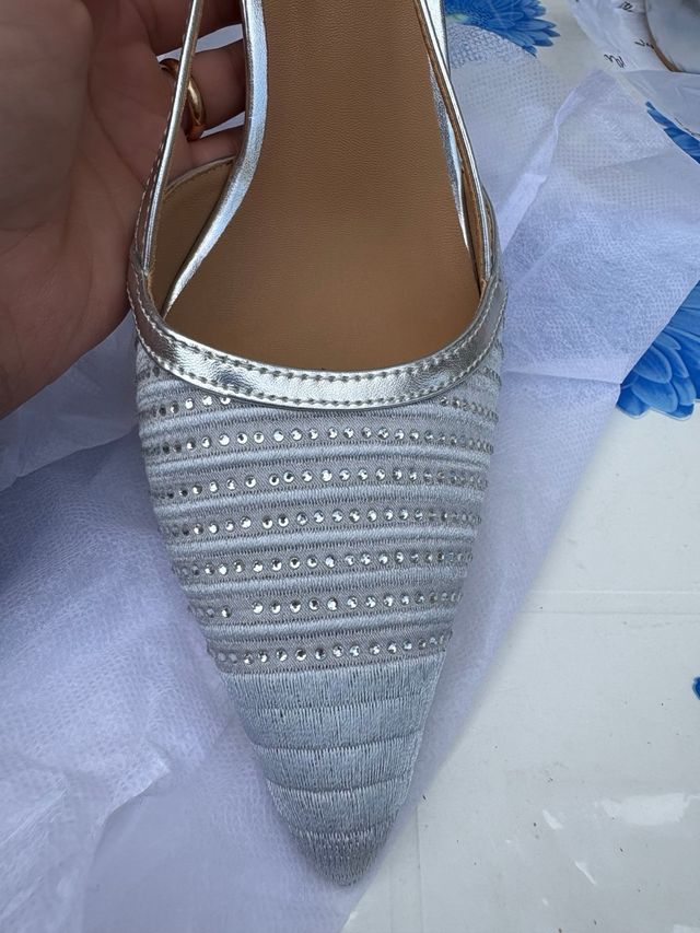 Scarpe Mellisa argento n.41