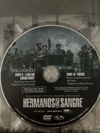 DVD Hermanos de Sangre
