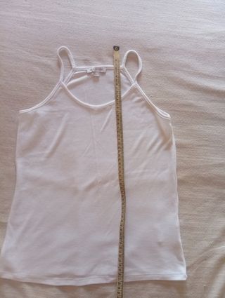 Canotta bianca donna