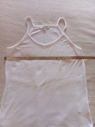 Canotta bianca donna