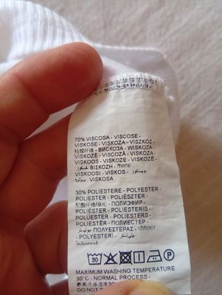 Canotta bianca donna