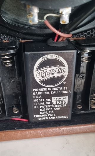 Amp. Pignose 5w años 90 ́s