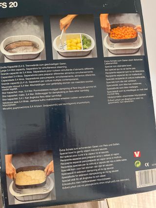 Braun MultiGourmet Plus Vaporera