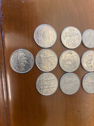 Monete dollaro dollari stati uniti commemorative