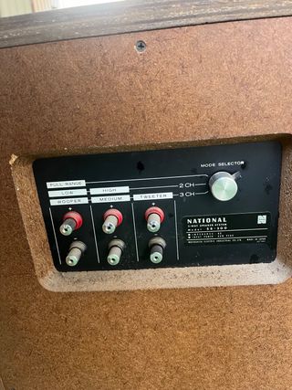 Equipo música vintage National technics