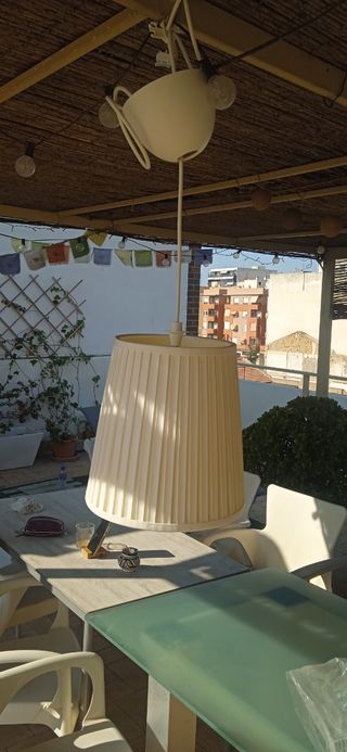 2 Lamparas  techo beige - Moderna