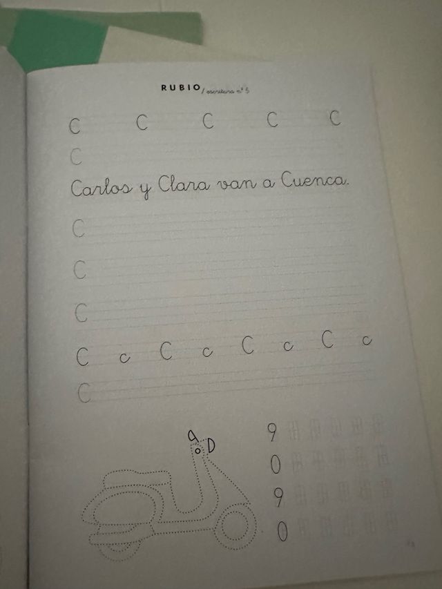 Escritura RUBIO 6