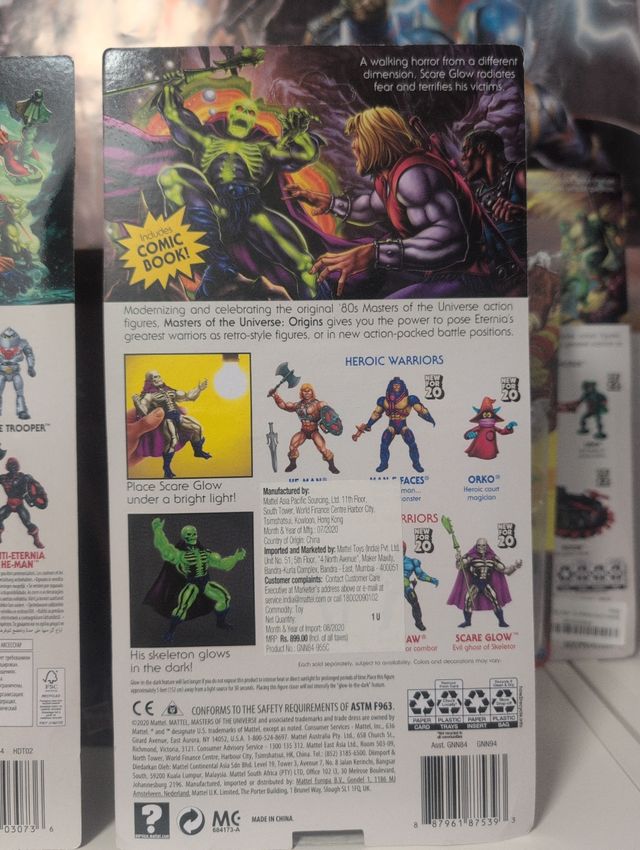 MOTU (Masters of the Universe) Clawful & Scareglow