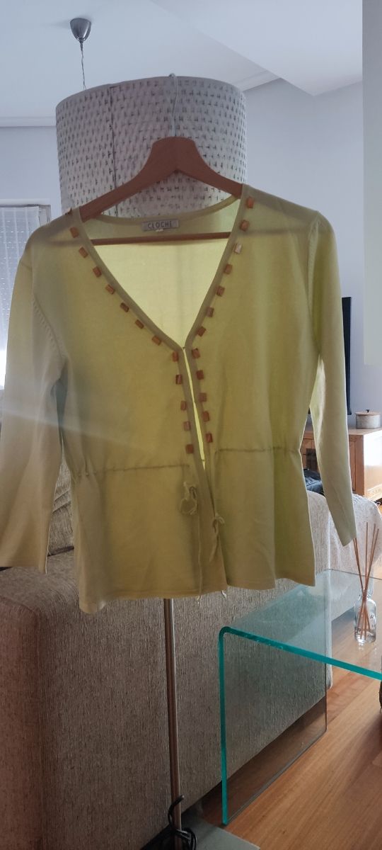Chaqueta CLOCHE amarilla - Talla M