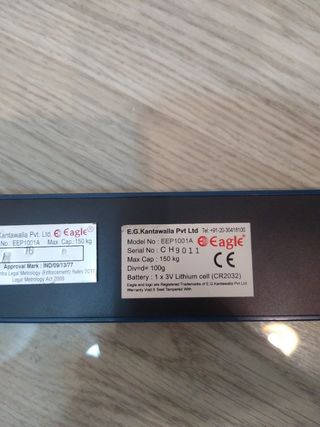 Báscula baño digital Eagle