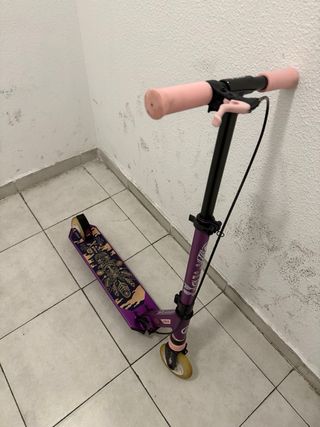 Patinete Oxelo Mid 5 morado