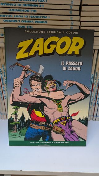 Lotto 5 fumetti Zagor a colori