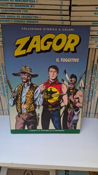 Lotto 5 fumetti Zagor a colori