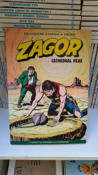 Lotto 5 fumetti Zagor a colori