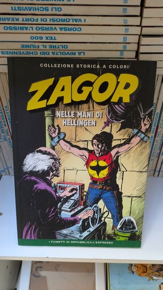 Lotto 5 fumetti Zagor a colori