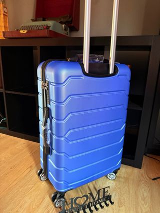 Maleta mediana azul - viaje