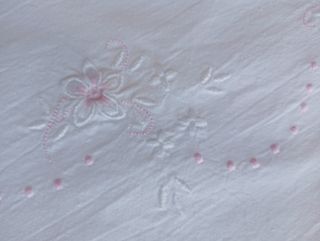 Sábanas algodón bordadas blancas