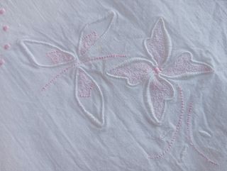 Sábanas algodón bordadas blancas