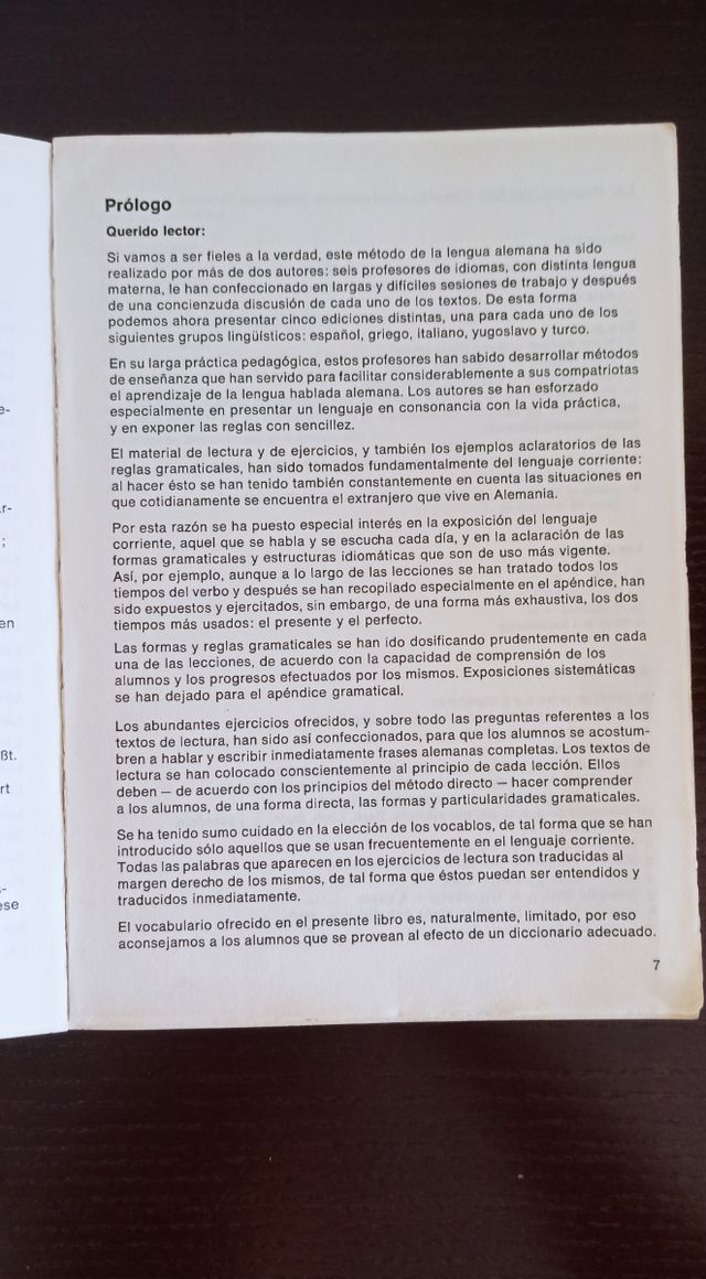 Alemán para españoles / Deutsch für Ausländer