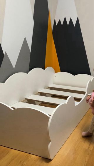 Cama infantil nube Montessori